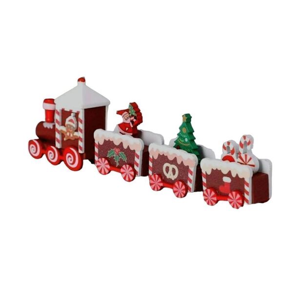 Gingerbread Toy Train Set - Picture 5 of 8